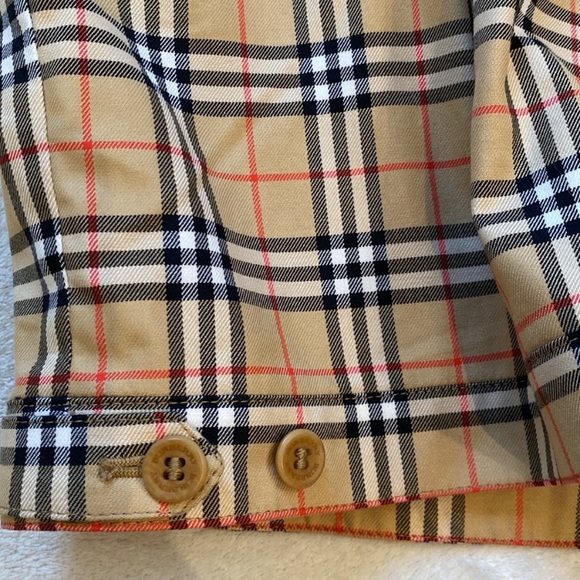 BURBERRY Golf beige nova check jacket Sz S EUC/NWOT - Picture 7 of 16